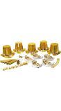 Gouden las vegas party set