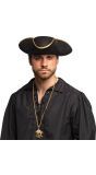 Gouden Piraten Schedel Ketting