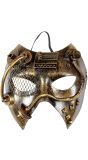 Gouden steampunk masker
