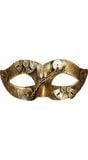 Gouden steampunk oogmasker