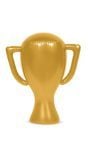 Gouden troffee beker opblaasbaar 45cm