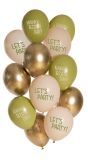 Gouden verjaardags ballonnen set