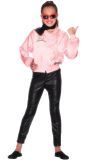 Grease meisjes roze jacket pink ladies