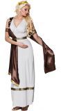 Griekse godin lange jurk met accessoires