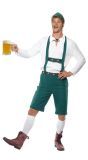 Groen oktoberfest pak