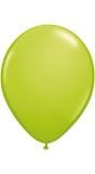 Groene basic ballonnen 100 stuks