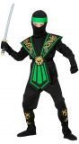 Groene combat ninja jongens outfit