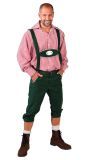 Groene lederhose heren
