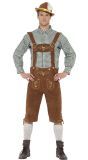 Groene lederhosen carnaval