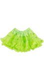 Groene neon rok