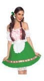 Groene oktoberfest jurk dames