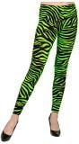 Groene zebra legging