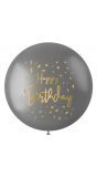 Grote Grijze verjaardag ballon