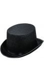 Grote hoge hoed zwart
