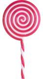 Grote roze lolly