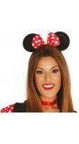 Haarband Minnie Mouse met strik