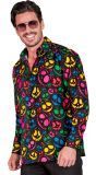 Halloween blouse neon spoken mannen