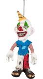 Halloween cartoon clown hangend