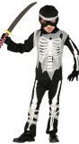 Halloween ninja skelet pakje kind