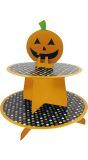 Halloween pompoen etagere