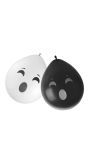 Halloween spook ballonnen 8 stuks