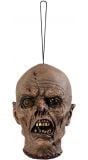 Hangend zombie hoofd decoratie