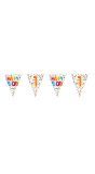 Happy bday stippen 1 jaar vlaggenlijn 10 meter