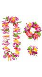 Hawaii bloemen slinger set