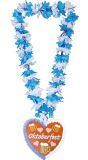 Hawaii ketting oktoberfest blauw wit