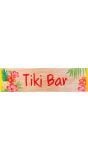 Hawaii party tiki bar banner