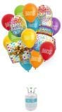 Helium gastank happy birthday ballonnen