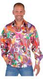 Hippie blouse carnaval mannen