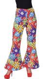Hippie broek bloemen vrouwen