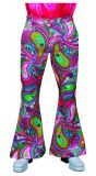 Hippie broek man/ vrouw gekleurd