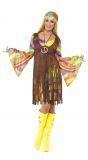 Hippie jurk geel