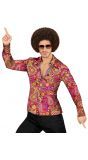 Hippie style 60s blouse mannen