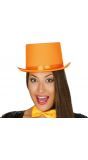 Hoge hoed luxe oranje
