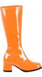 Hoge laarzen kind neon oranje