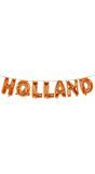 Holland oranje folieballon letterslinger