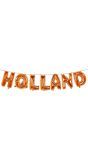 Holland oranje folieballon letterslinger