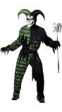 Horror jester kostuum