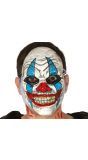 Horror killer clown gezichtsmasker