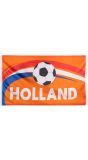 Hup Holland hup voetbal oranje vlag