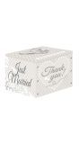 Huwelijk just married cadeau enveloppendoos