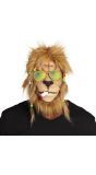 Jamaicaanse leeuw masker met wiet