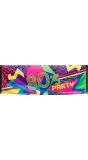 Jaren 80 disco thema banner