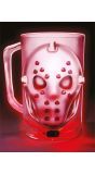 Jason Voorhees bierpul met verlichting 700 ml halloween