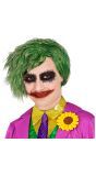 Joker pruik kinderen groen