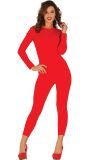 Jumpsuit dames rood