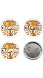 Kampioensfeest buttons champions